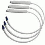 Three pack sample probes