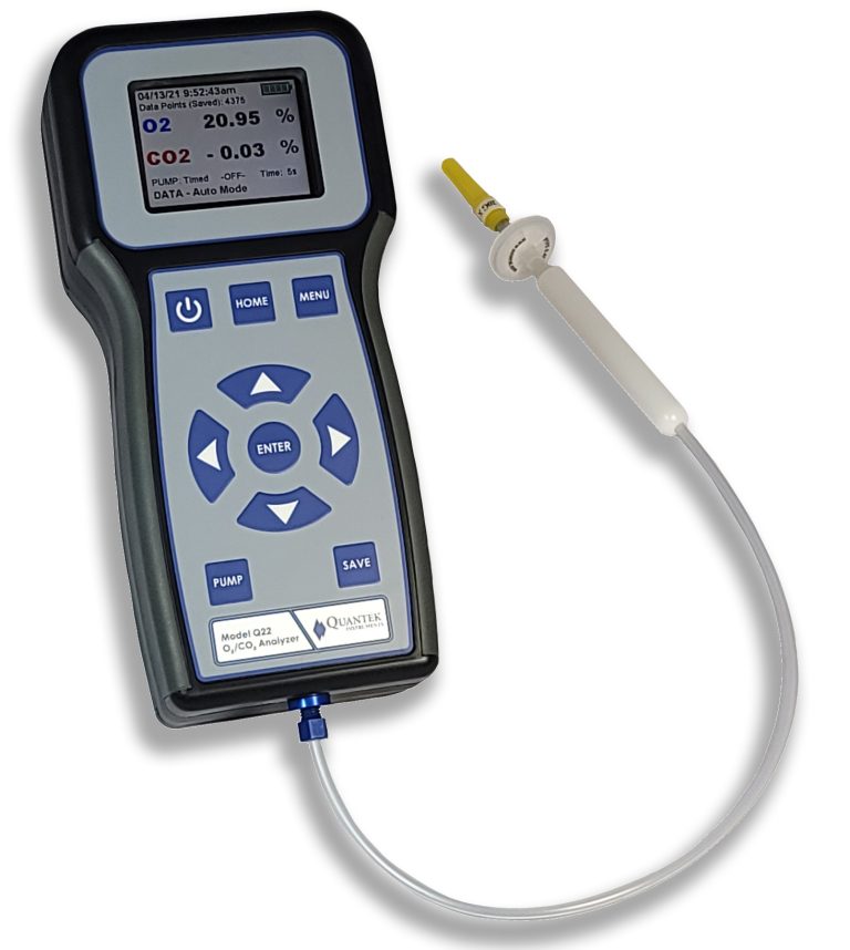 Q22 Portable O2 / CO2 Analyzer Quantek Instruments